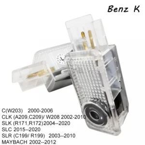 2Pcs MERCEDES-BENZ DOOR LIGHT (PLUG&PLAY) TYPE K
