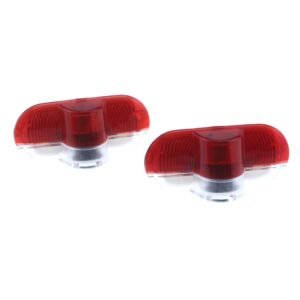 2X JAGUAR LED Car Door Logo Lights - for XJ XK S-Type
