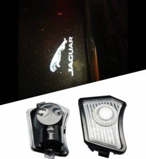 2X Jaguar LED Side Mirror Logo Puddle Light for Jaguar XE XF XJ XK I-Pace